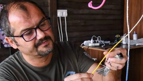 KKTC'de İlk Kuş Halkalama İstasyonu Kuruldu