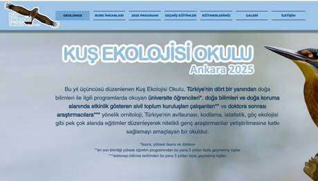 ODTÜ Kuş Ekolojisi Okulu 2025